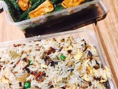 火鸭丝炒饭-玫瑰苑烧腊饭店