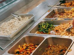 自助取餐区-大连理工大学中心-食堂