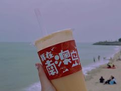 蓝莓菠萝卡士-南澳岛打卡果汁冰公司