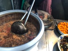 -清真马乐贝腊牛肉蛋黄菜夹馍(马蓉洒金桥店)