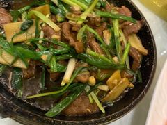 铁板姜葱牛肉-权记避风塘(鸿记店)