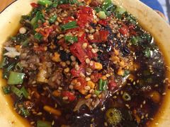 烤脑花-拈签一笑黄牛肉辣卤串串