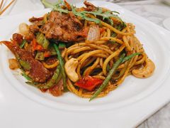 黑椒腊肠意面-曼玉餐厅(中原万达店)