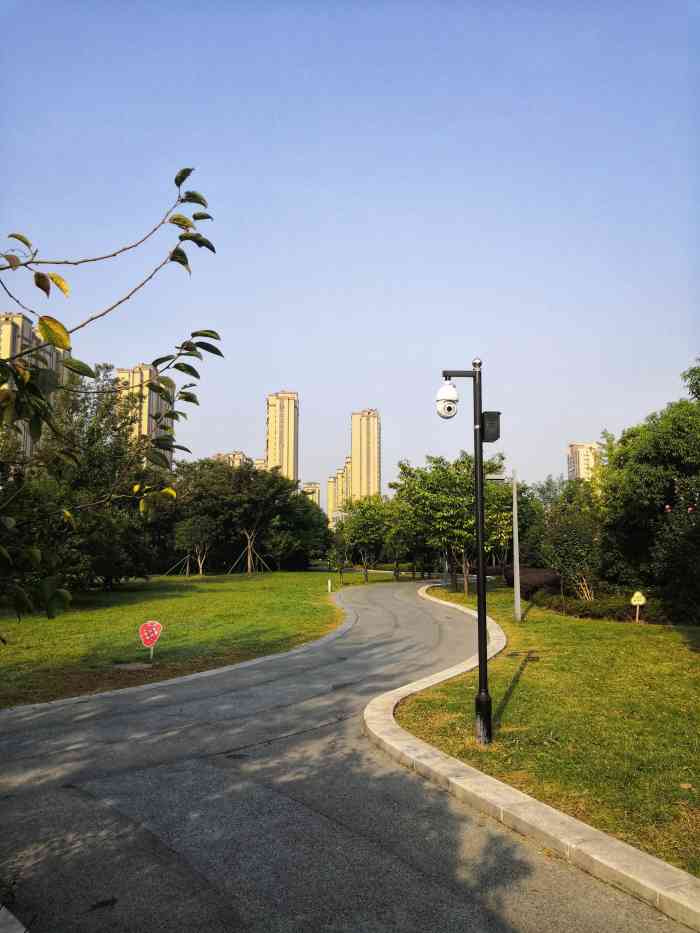 夏禹公园-"夏禹公园是一个开放式的社区公园,环境还是.
