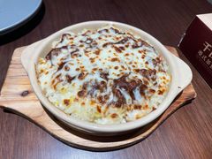 黑椒牛柳芝士焗饭-千日贺茶餐厅(高新万达店)