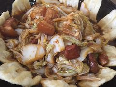 白菜粉条炖肉地锅-微山湖地锅城(天津总店)