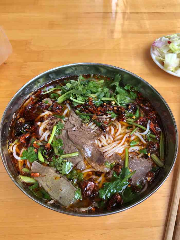 六盘水羊肉粉-"十多年前去资阳经常去的一家羊肉粉店,再次.