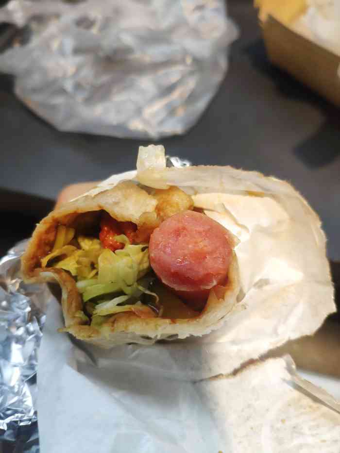 董哥卤肉卷-"金职院都放假了,东西吃的也变得好少,陆陆.