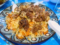 手抓羊肉饭-新疆阿卜杜拉烧烤餐厅(四方坪店)