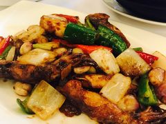 葱头爆吊鱼筒仔-朱仔记食府(江南大道店)