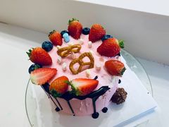 -咖咖熊蛋糕定制·英国蓝风车动物性淡奶油