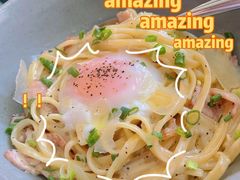 奶油培根半熟蛋意面-EN SPACE恩空间