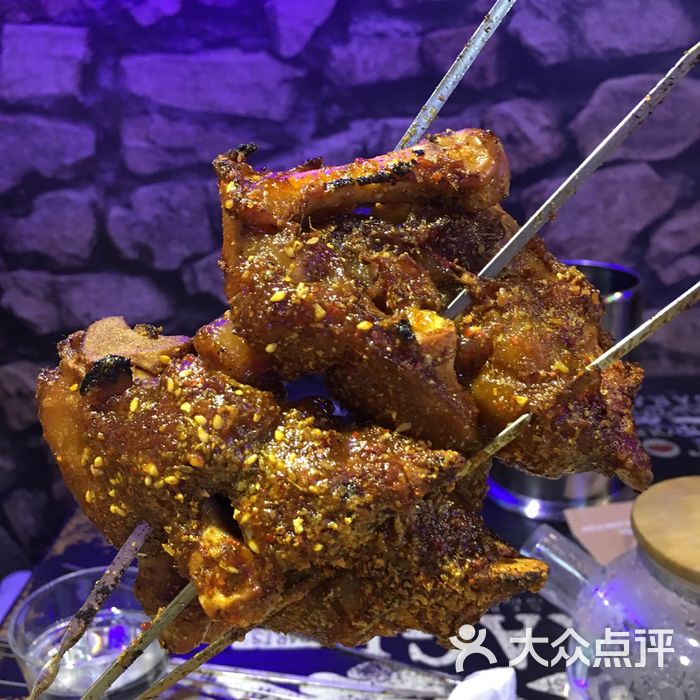 野人串吧烤鳕鱼图片-北京烤串-大众点评网