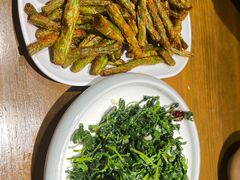 椒盐豆角-小杨烤肉·陕西烧烤·陕西地方菜(明德门店)