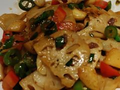 绿茶小炒藕片-绿茶餐厅(乐峰广场店)