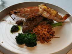 碳烤肋眼心牛排碳烤大明虾-夏朵花园(复兴西路店)