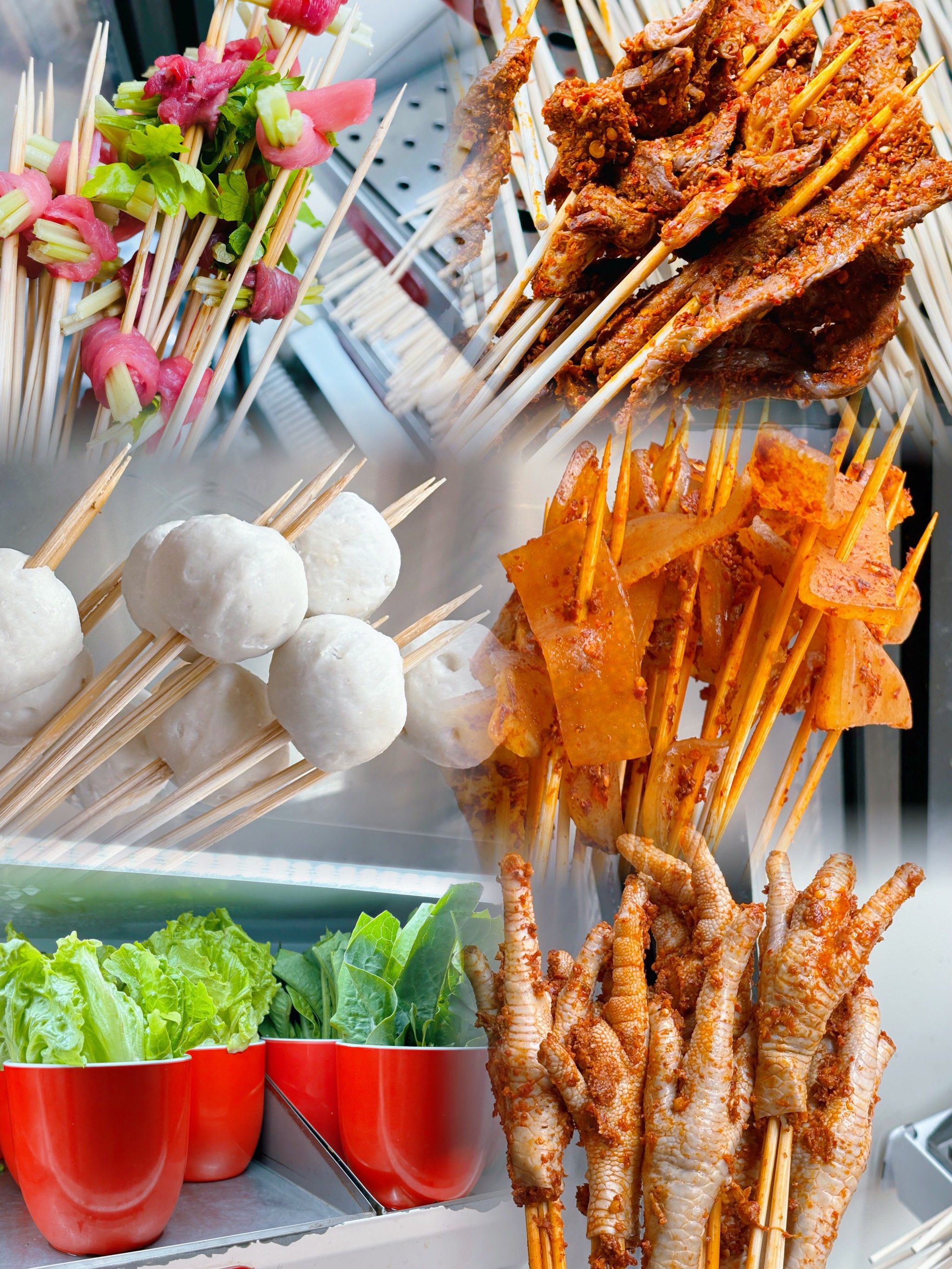 夜宵新宠!大斌家火锅串串,种类繁多,吃货的天