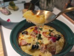 德国香肠焗土豆泥-蜜桃花开·中西融合菜E&W(南长街店)