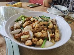 沙姜脆肉鲩鱼腩脆肉鲩鱼片-红日饭店(裕隆三路店)