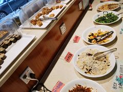 自助取餐区-十方新概念素食餐厅(厚街店)