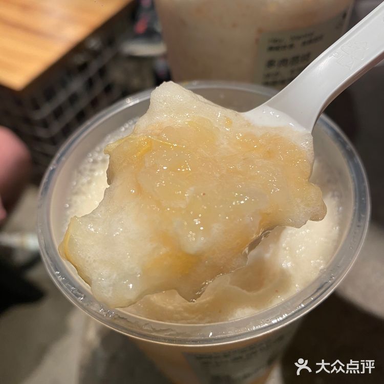 一大半杯都是！绝了！不会很腻