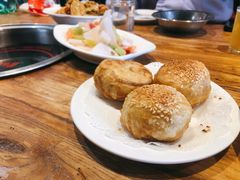 自制烧饼-安诚居干锅鸭头(八角店)
