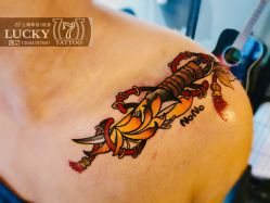-幸运7纹身刺青Lucky7tattoo