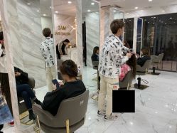 点击看大图 -3AM HAIR SALON染发烫发接发