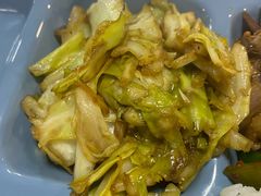 炒包菜-复旦大学-北区清真食堂
