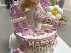 -咖咖熊蛋糕定制·英国蓝风车动物性淡奶油