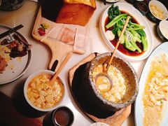 虾仁鸡汤豆腐-绿茶餐厅(领展购物广场·中关村店)