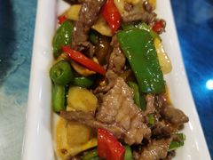 雕梅牛肉片-尽善百年古院餐厅(王家老宅店)