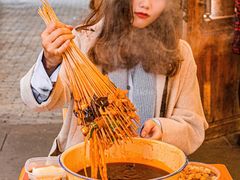 -拈签一笑黄牛肉辣卤串串