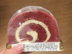 玫瑰红丝绒蛋糕卷-85度C(广州石牌桥店)