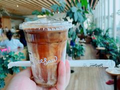 春日玫瑰雪松拿铁-Seesaw Coffee(朝阳大悦城店)