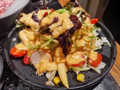蔬菜沙拉-九田家黑牛烤肉料理(珠江摩尔店)