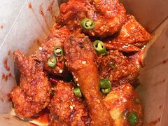 甜辣味半鸡-富乐满韩国正宗炸鸡韩国料理(虹泉路店)