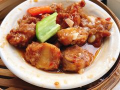 金蒜豆酱蒸排骨-悦湖公馆