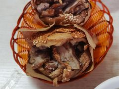烧饼夹肉-洪峰浩老北京烧饼夹肉(角门路店)
