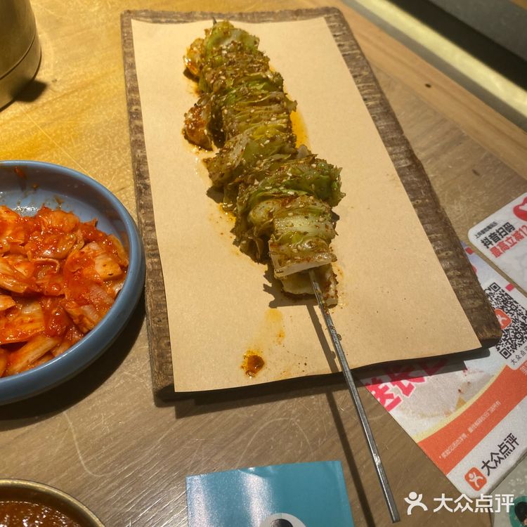 烤串蔬菜酱料满满哒