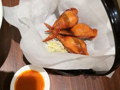 鲜虾胶酿脆皮鸡翅-港丽餐厅(杭大店)