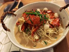 膏蟹拌面-十面欢腾·海鲜面·台式Bistro(长乐路店)