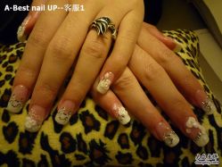 手绘新娘系-A-Best nail UP时尚美甲沙龙