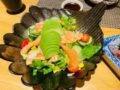 自助三文鱼牛油果沙拉-琴寿司居酒屋(软件园店)