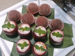 百香果芒果布丁-丰尔粥食.顺德鱼生地道菜(大良分店)