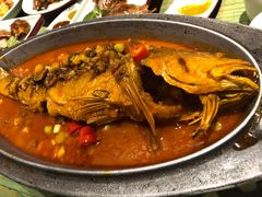 干烧野生大黄鱼-京味斋·北京烤鸭(北京南站洋桥店)