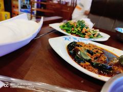 果仁菠菜-亿诣蝎府炸酱面羊蝎子火锅(酷车小镇店)
