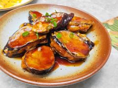 虾胶酿茄子-大树餐厅(红旗街万达店)