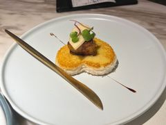 法式香煎鹅肝(客)-蜜桃花开·中西融合菜E&W(南长街店)