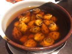 古越陈酿煮花螺-杭州西子湖四季酒店·金沙厅